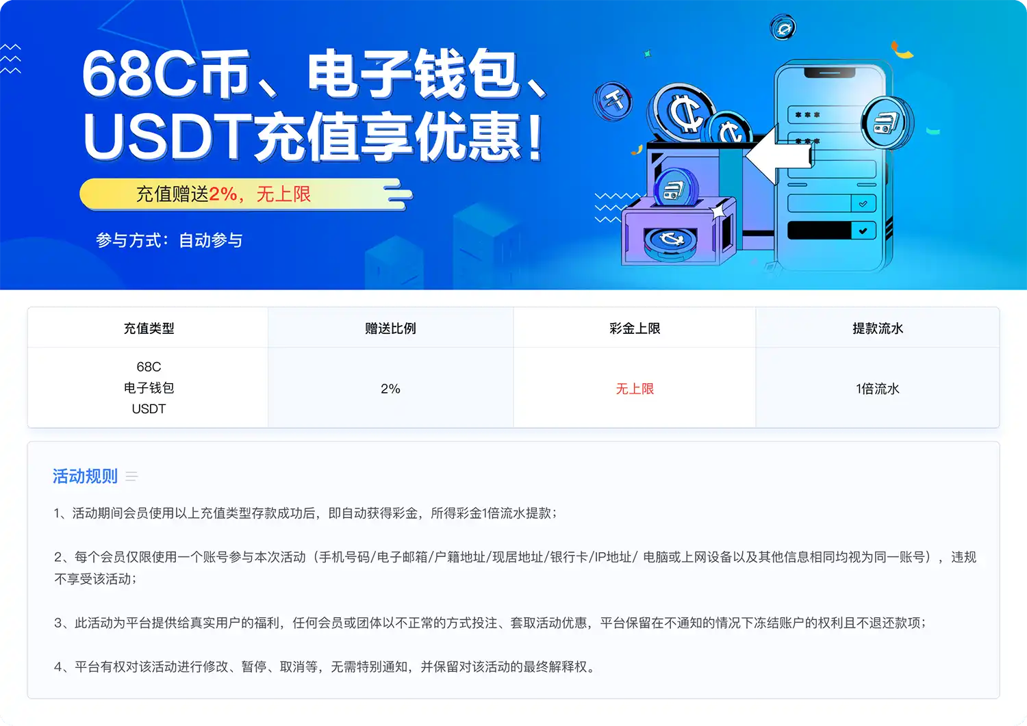 数字钱包充值享优惠攻略，多重福利限时领取(图1)